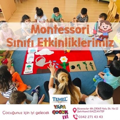 Montessori Sınıf Etkinliklerimiz